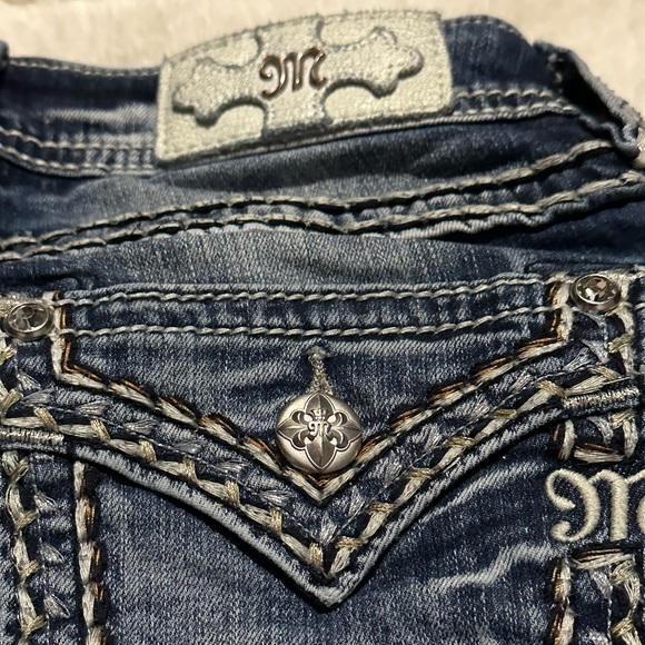 MISS ME JEANS - SIZE 25 - SKINNY - Picture 3 of 9